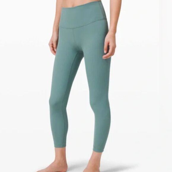lululemon athletica Pants - Lululemon Wunder Under High-Rise Tight  25” Luxtreme Tidewater Teal Size 8